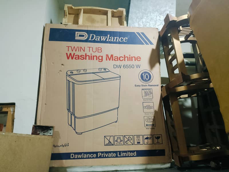 Twin Tub Washing Machine DW 6550 W 7