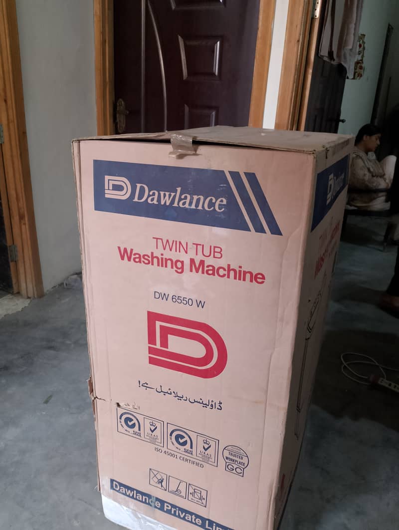 Twin Tub Washing Machine DW 6550 W 8