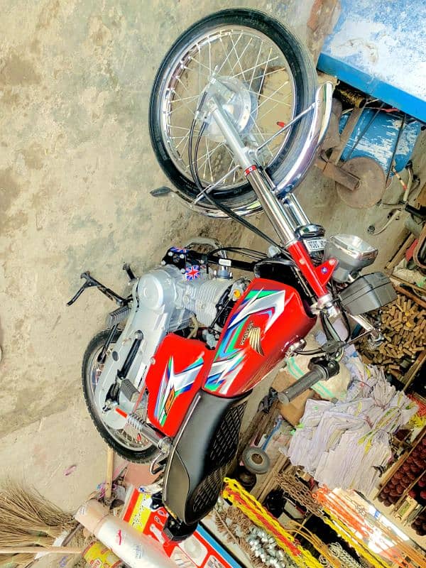 Honda 125 for sale full new condion hai no opan no reipar all ok 5