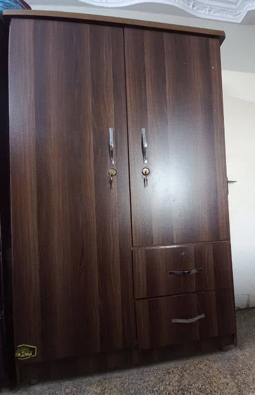 Two Door wooden Almari 1