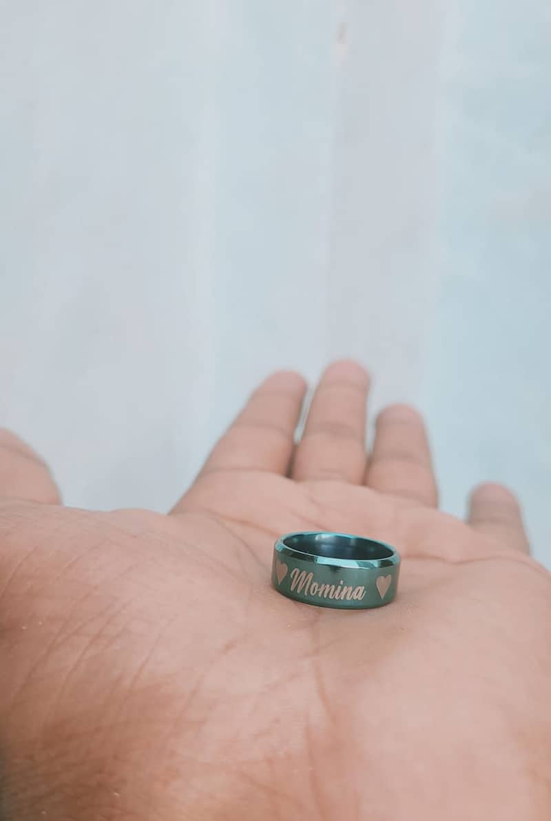 Customised Name Ring for Boys and Girls 0