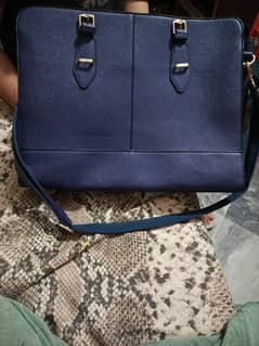 Ladies Handbag blue large