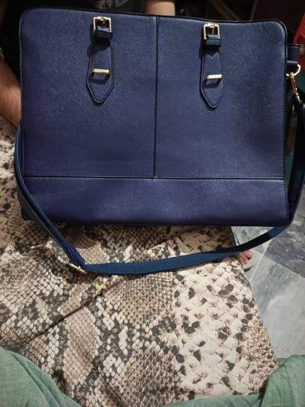 Ladies Handbag blue large 0