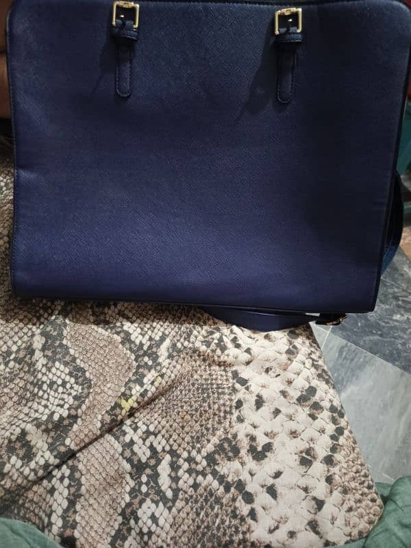 Ladies Handbag blue large 3