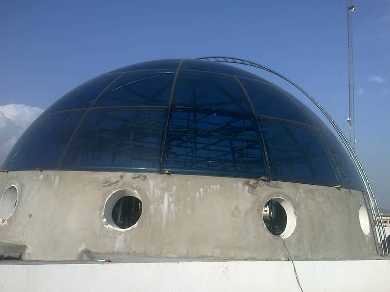 Glass dome / Glass skylight / Glass canopy 8