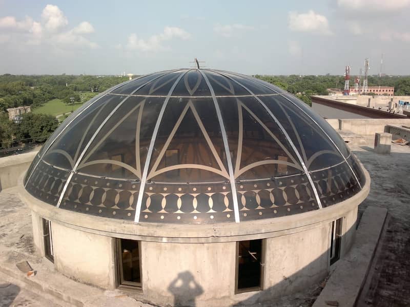 Glass dome / Glass skylight / Glass canopy 9