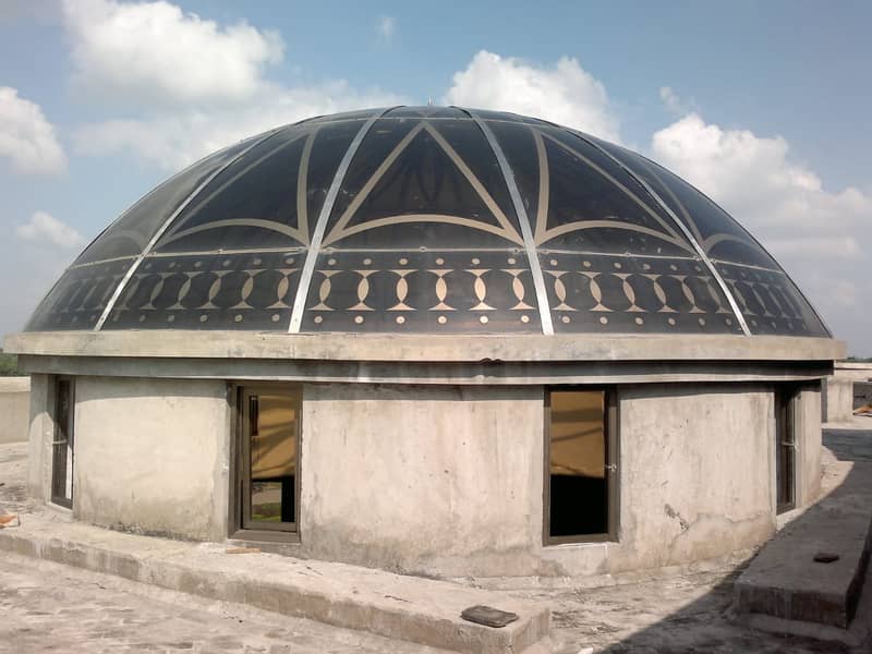 Glass dome / Glass skylight / Glass canopy 13