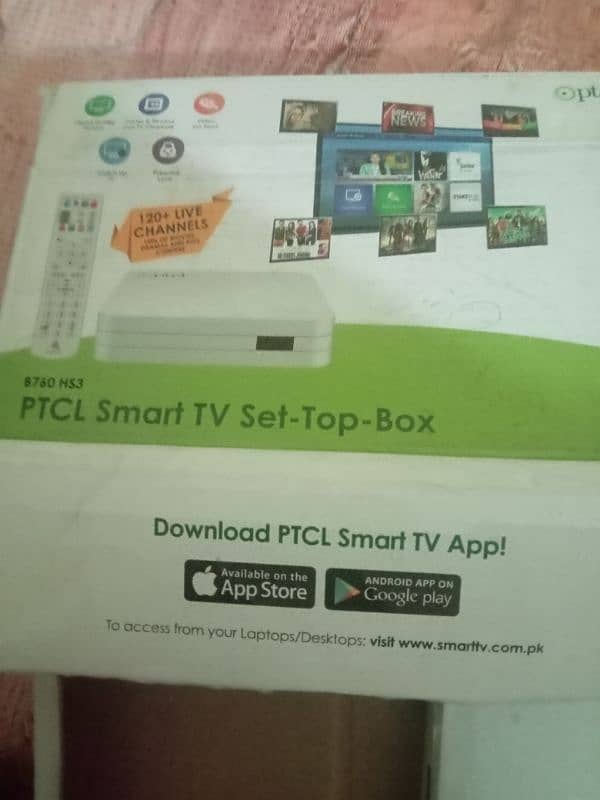 ptcl Smart tv box 3