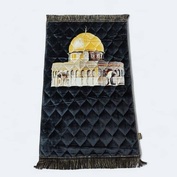 Prayer Mats Premium Velvet Prayer Rug Janamaz Jaye Namaz 1