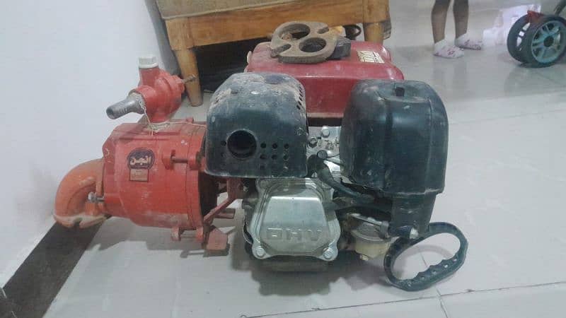 BOR water pump with motor 1