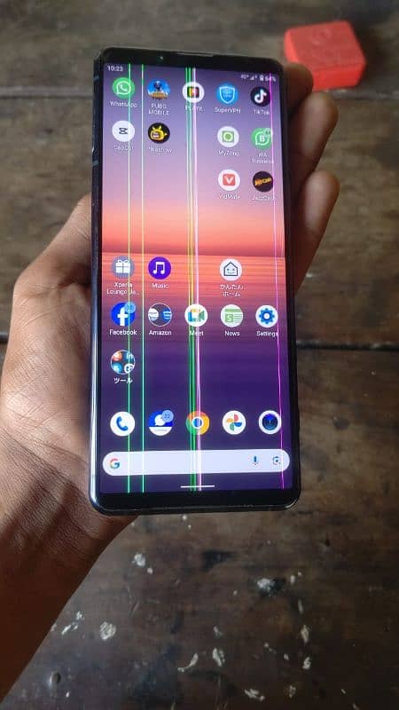 Sony Xperia 5 mark 2 10by9 pTA official uprowd all ok only panal line 3