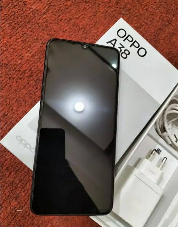 oppo a 38 6+6 /128.10month warranty 7