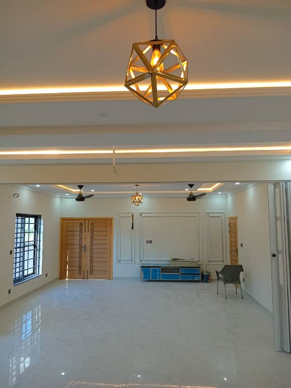 1 kanal Ground portion for rent in D-12 islamabad 8