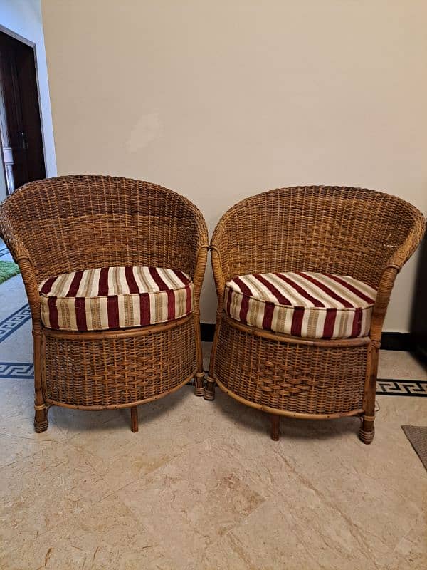 cane sofa set 7 seater 3