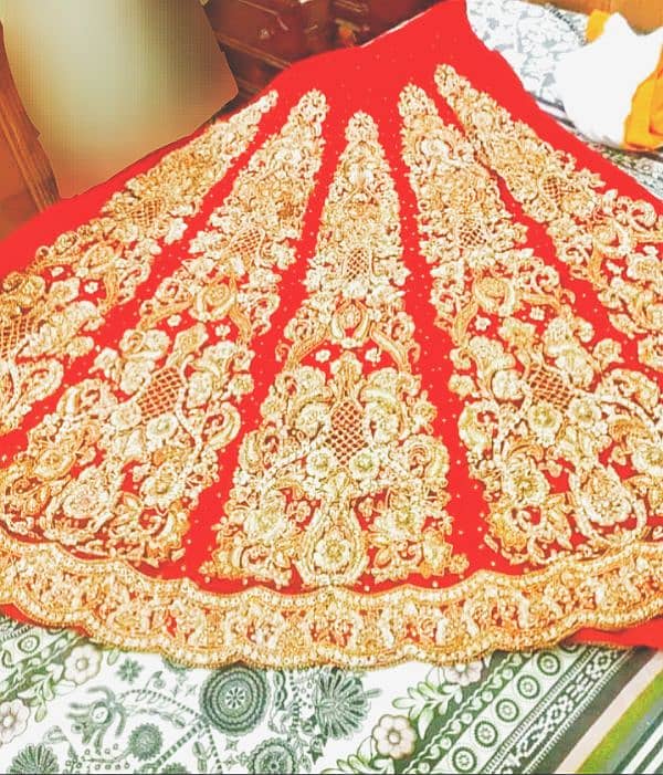 bridal lehnga with bridal clutch for sale box pack 1