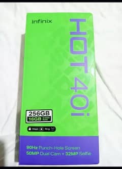 Infinix hot 40i 16-256gb all okay only call