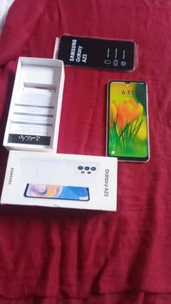 Samsung A23 6gb 128gb complete box 03325594818whtsp