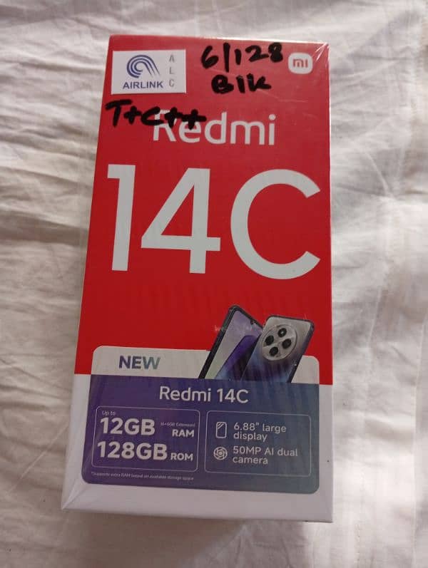 redmi 14c  6GB RAM 128GB Memory used three days 1