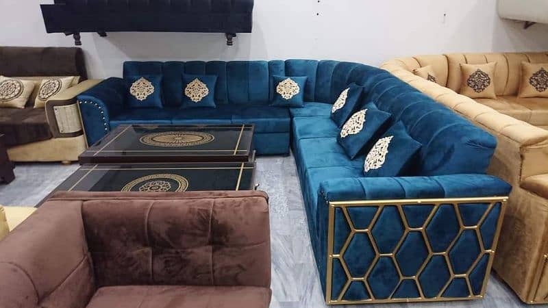 Corner sofa/ 7 seater sofa /6 seater sofa /L shape sofa  set 5