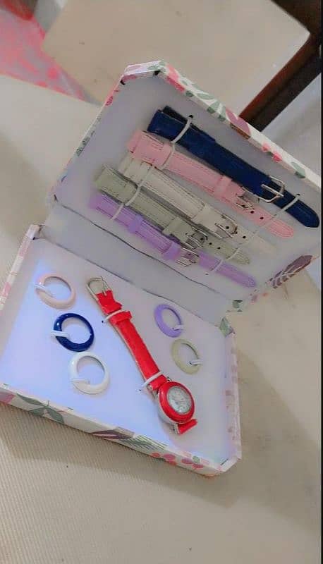 Women Classy Watch Set box 0