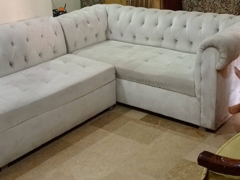 l shaped  6 seater sofa 2