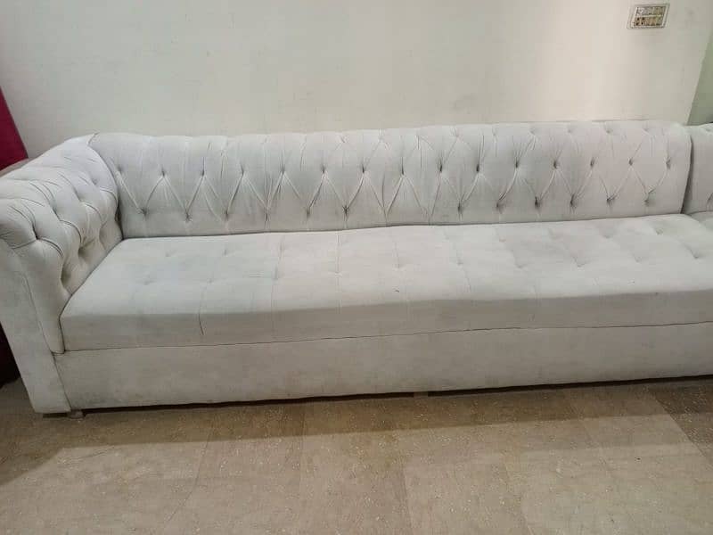 l shaped  6 seater sofa 7