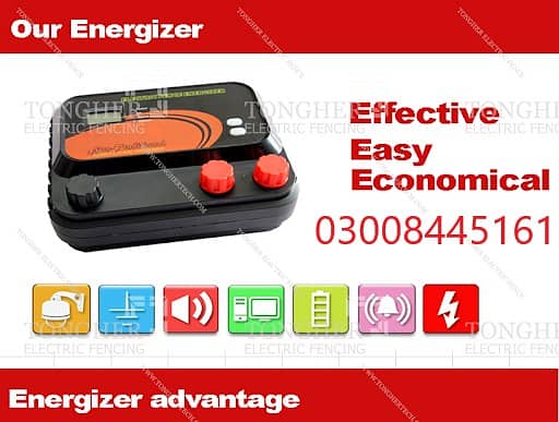 Electric Fence Tongher Energizer/wifi/alarm 0