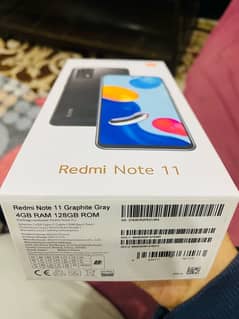 Redmi Note 11 phone 128GB just box open like new phone