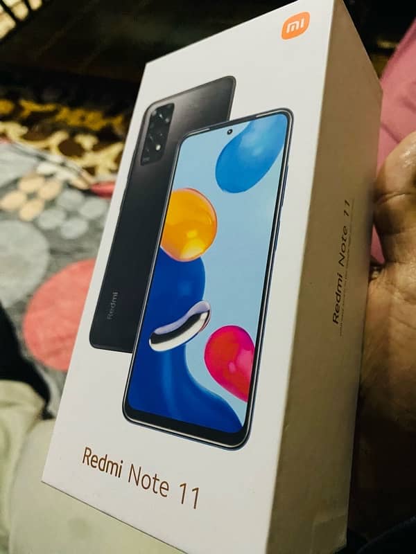 Redmi Note 11 phone 128GB just box open like new phone 7