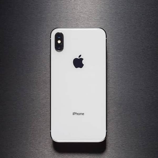 Iphonne X 256 GB white color PTA Approved 0