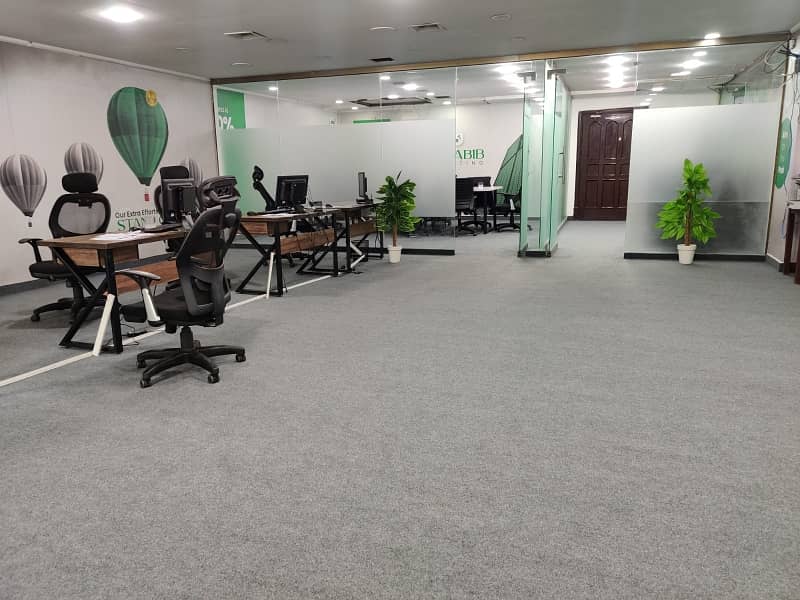 Prime Location Main Boulevard Gulberg Office Sized 2000 Square Feet 3