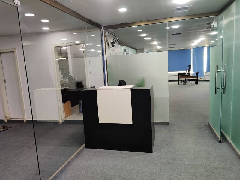 Prime Location Main Boulevard Gulberg Office Sized 2000 Square Feet 4