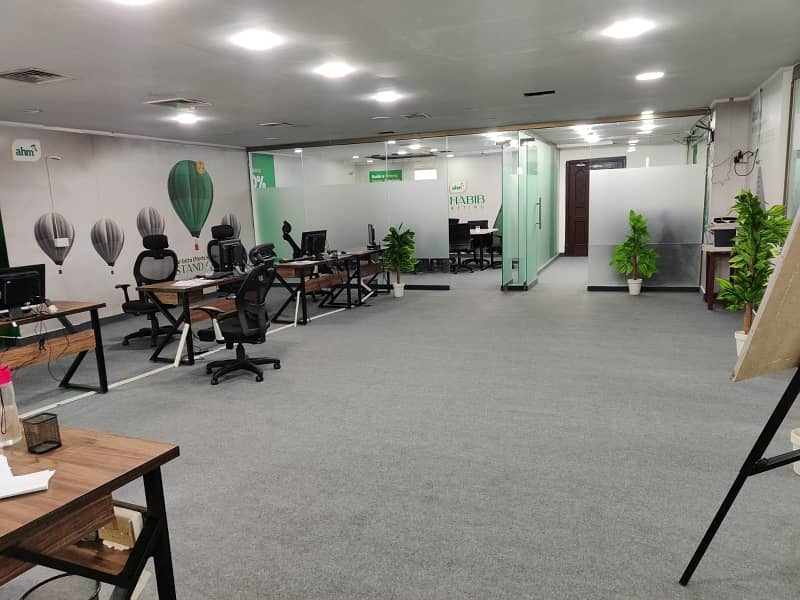 Prime Location Main Boulevard Gulberg Office Sized 2000 Square Feet 7