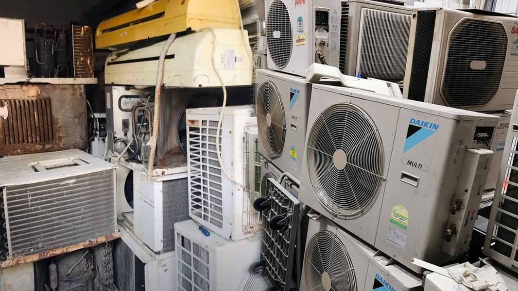 Used ACs for Sale | Dead, Kharab, Scrap &Inverter ACs Windows/DC/TOWER 1