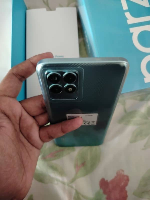 realme narzo 50 condition 10/10 with complete box 6