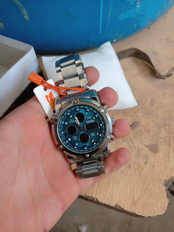 Skmei Watch Water Proof Dual Watch Fresh Piece 5