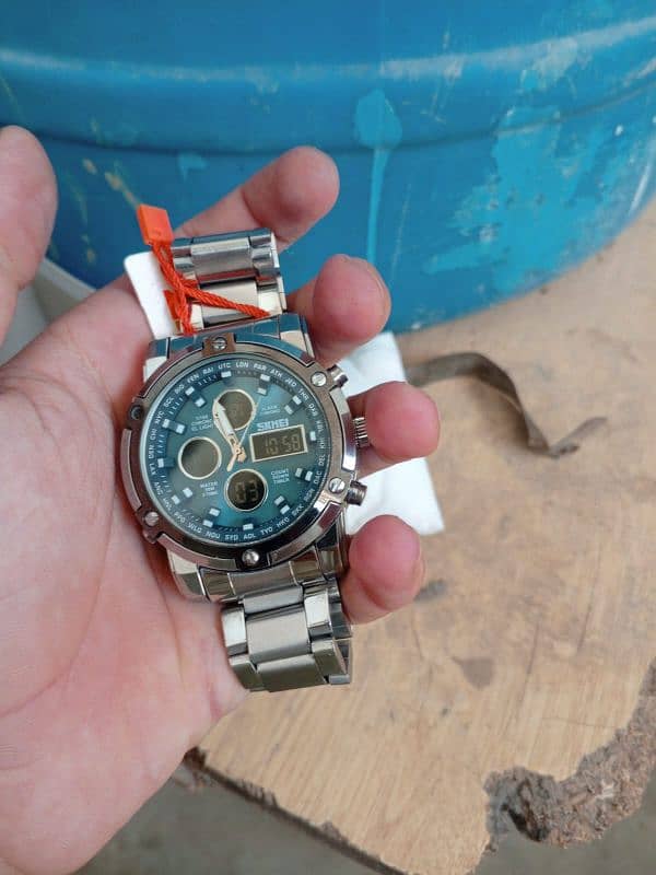 Skmei Watch Water Proof Dual Watch Fresh Piece 9