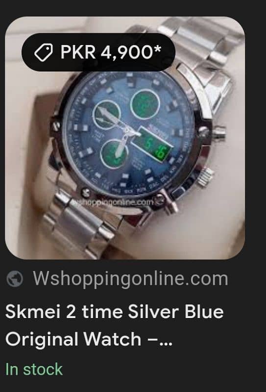 Skmei Watch Water Proof Dual Watch Fresh Piece 15