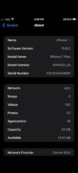 Iphone 7 plus pta proved 32gb okay fingerprint 7