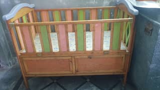 baby cot with crib(jhoola)