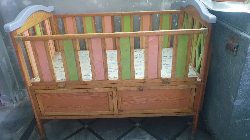 baby cot with crib(jhoola) 0