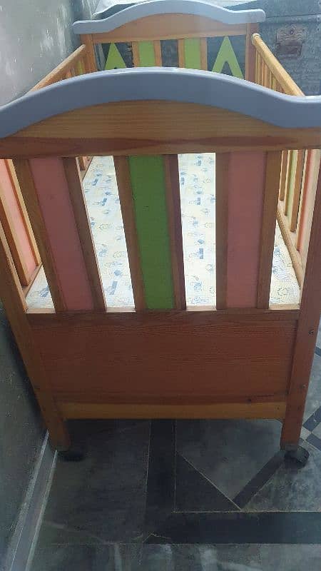 baby cot with crib(jhoola) 2