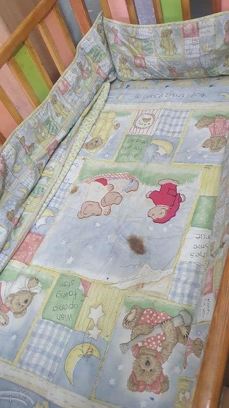 baby cot with crib(jhoola) 9