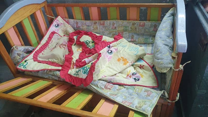 baby cot with crib(jhoola) 12