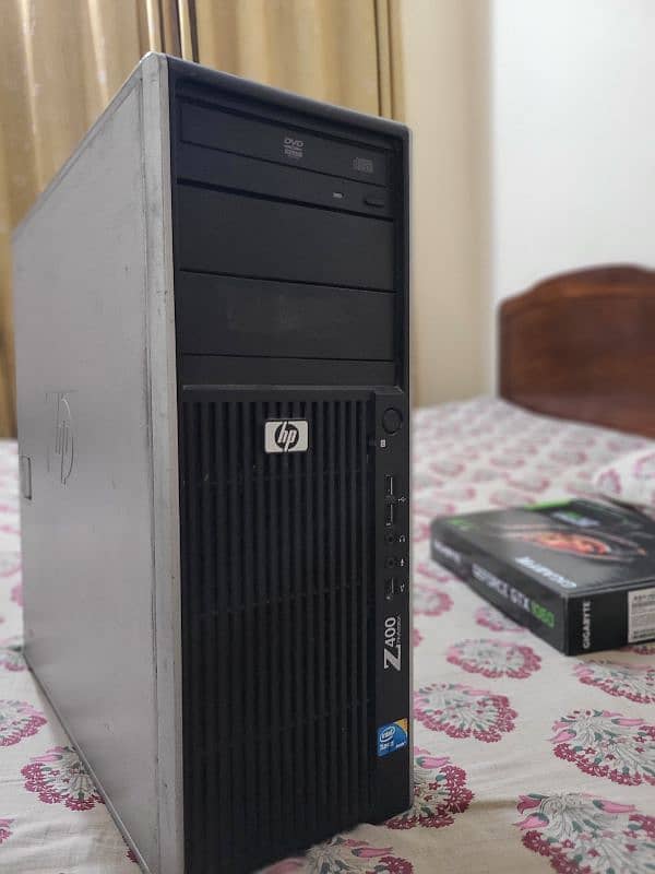 Hp Z400 Xeon x5650 with Rx 560 4GB 0