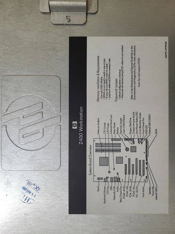 Hp Z400 Xeon x5650 with Rx 560 4GB 4