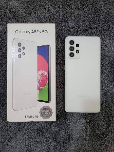 Samsung A52S PTA Approved 03409540439Watsapp 0