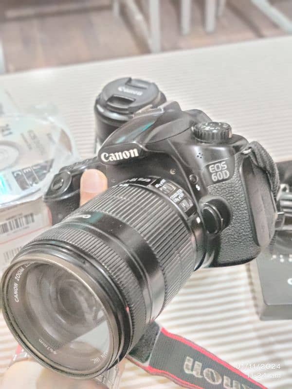 DSLR Canon 60D In Good Condition All Camera Accessories 1