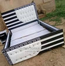 bed dressing side table /double bed /Poshish bed/ bed set /Furniture 16