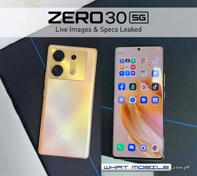 INFINIX ZERO 30 5G 12+12 256GB COMPLETE BOX 1